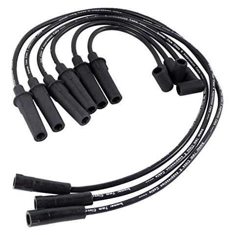AutoPart T ST-6262 Ignition Wire Set, 7mm, 6 Pcs, for 2007-2011 Jeep Wrangler V6, 3.8L Engines Cover