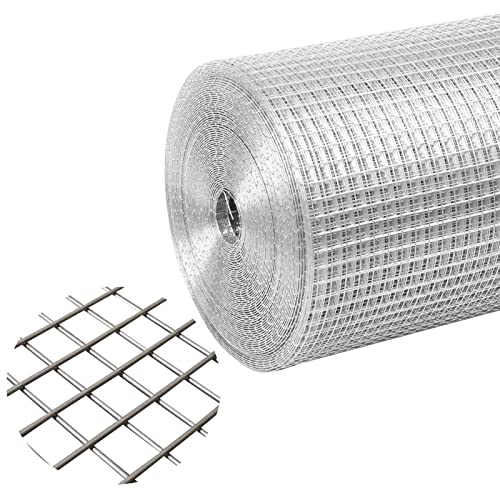 Malla soldada acero inoxidable 304 de 1/2 pulgada para cercados de jardin y huerto