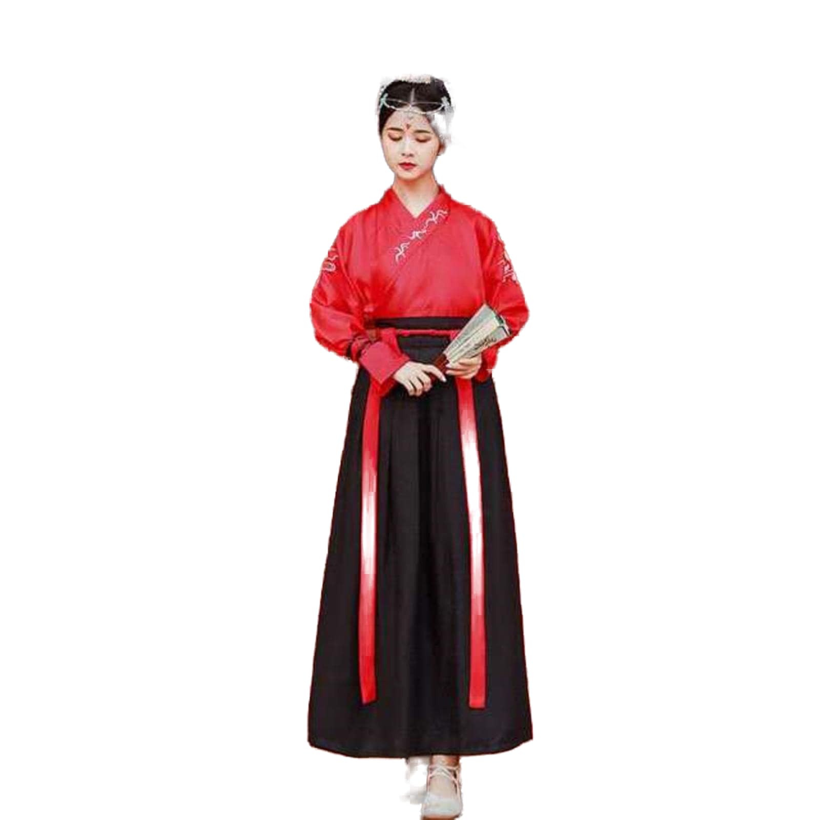 Camicia da uomo e vestito da donna per coppie Halloween Customes cinese Tang Suit tradizionale Hanfu uomo