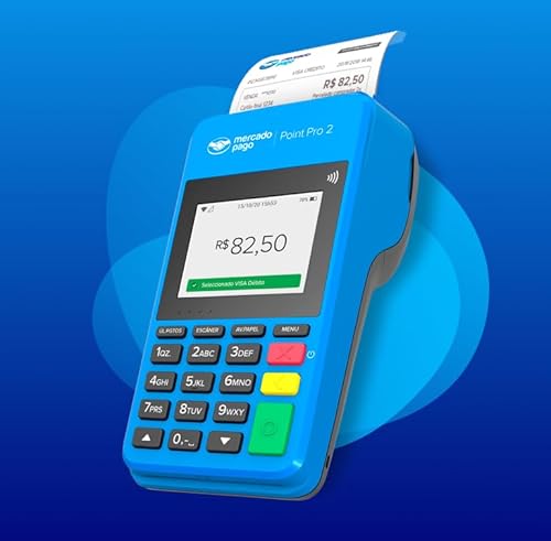 Point Pro 2 Maquininha de Cartão Aceita Aproximação e Imprime Comprovante (Chip Claro)