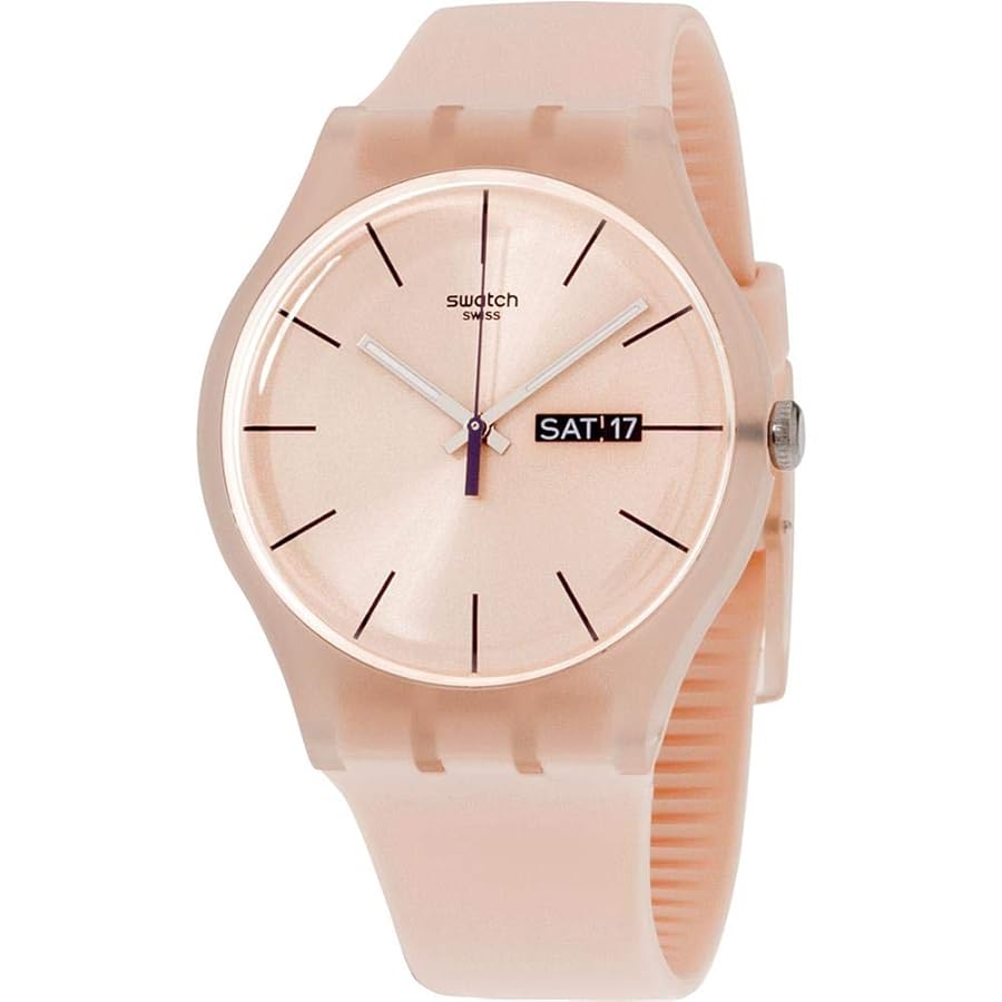 Swatch スウォッチ 文字盤が大きい(レディース時計・スウォッチレディース) Swatch 腕時計 「スウォッチ」 swatch WHITE CLASSINESS