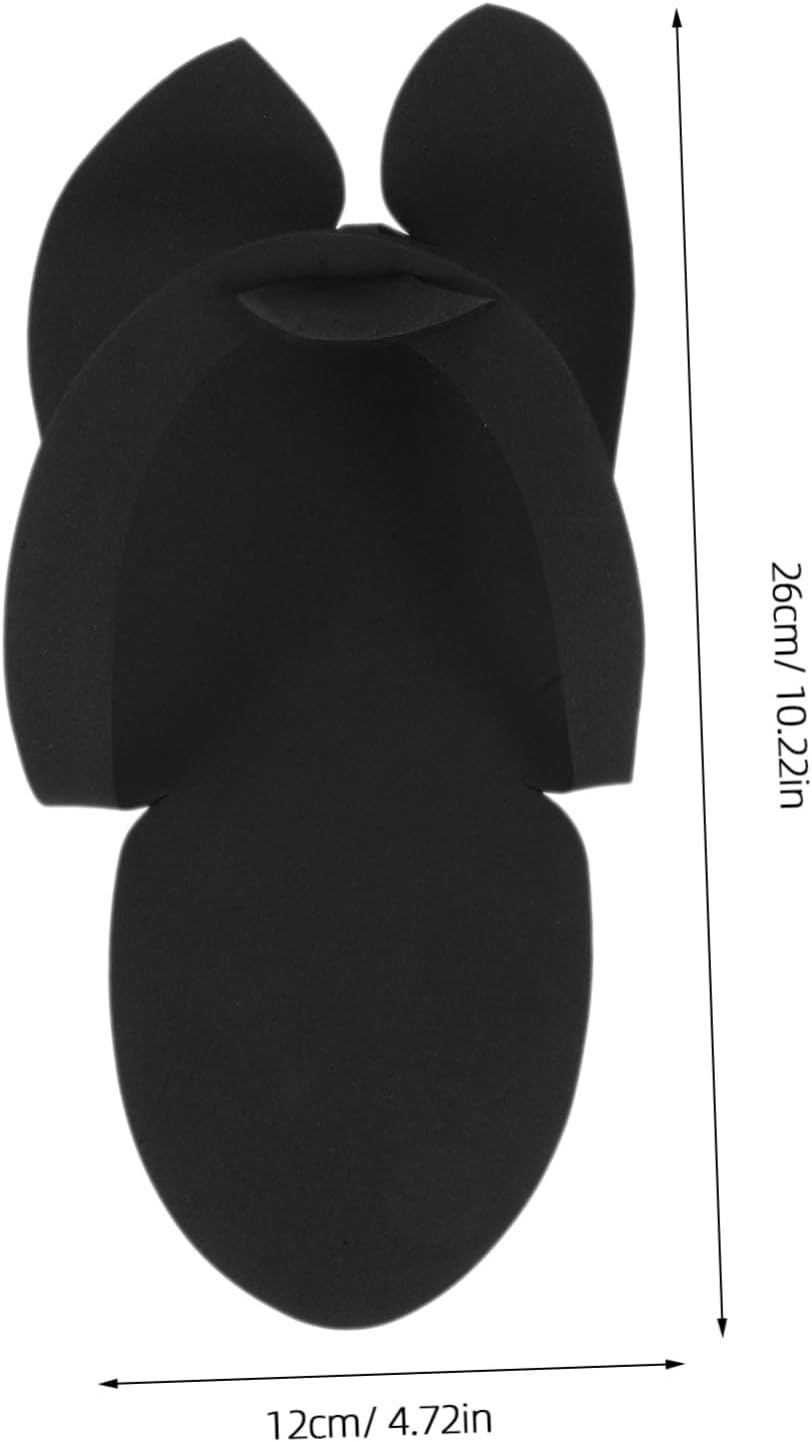 48pairs Disposable Pedicure Slippers for Spa and Salon Use Lightweight Skid Guest Slippers Random Colors for Home and Travel