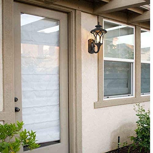 Applique murale aluminium noir vintage E27 retro pour jardin