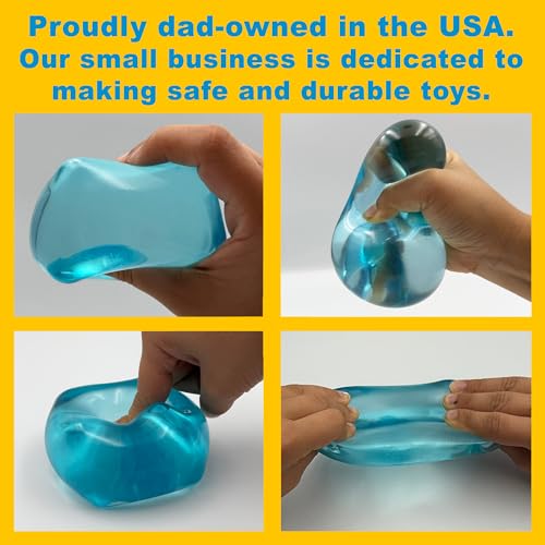 Premium Big Block Squeez'M Cube – 35% Larger Than The Standard Squishy Cube, Toy for Kids & Adults - Sensory Fidget for Stress Relief, Focus & Play – Colorful, Durable, Gift-Ready – ASTM Certified 3+ image 11