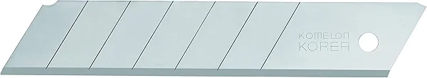 Komelon premium 10 pcs of 25mm snap off utility blades