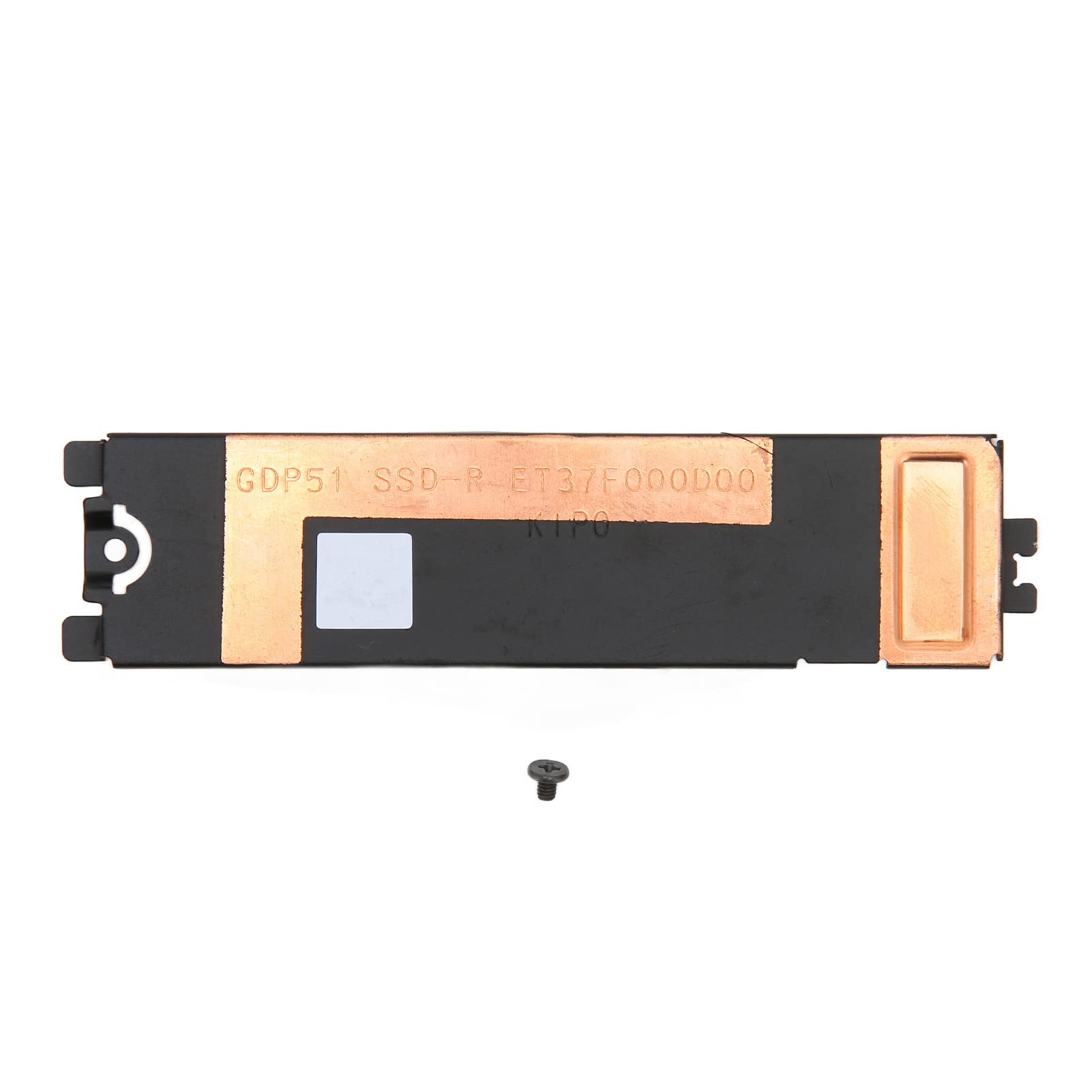 Staffa Dissipatore Per SSD M.2 – Cover Con Heat Sink Per Dell XPS 15 9500 E 9510, Codici 130R6 E 4TW9C