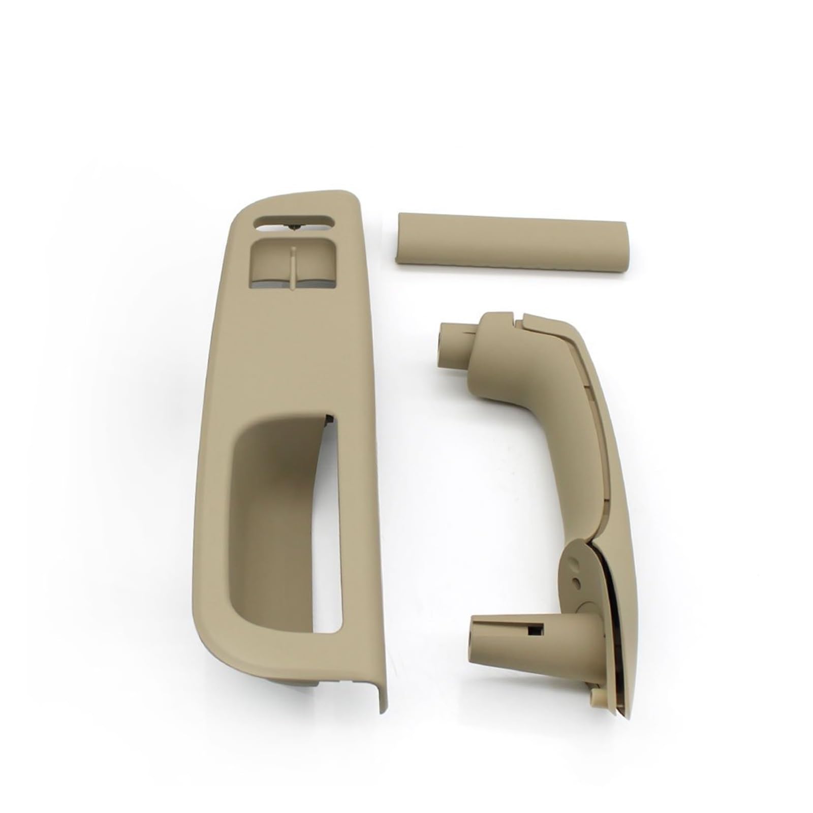 Hhfksci Car Interior Door Pull Handle for VW for Bora Golf 4 MK4 for Jetta for Passat 1999-2004 Left Hand Driver Car Door Interior Right Pull Grab Handle(Beige 4PCS)