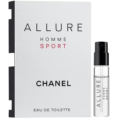 Allure Homme Sport by Chanel for Men 0.05 oz Eau de Toilette Sampler Vial Spray