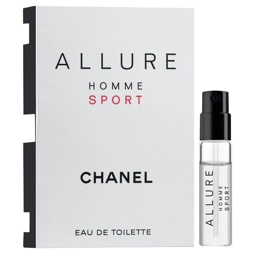 Allure Homme Sport by Chanel for Men 0.05 oz Eau de Toilette Sampler Vial Spray
