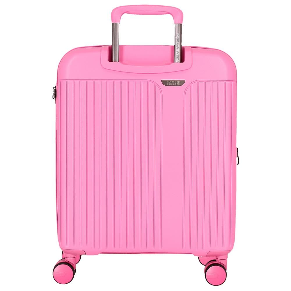 Movom Różowa walizka kabinowa 40 x 55 x 20 cm Sztywna 2,8 kg Zamek TSA Polipropylen 2,8 kg 44LExtensible Bagaż podręczny, Różowy kolor, Talla única, walizka kabinowa