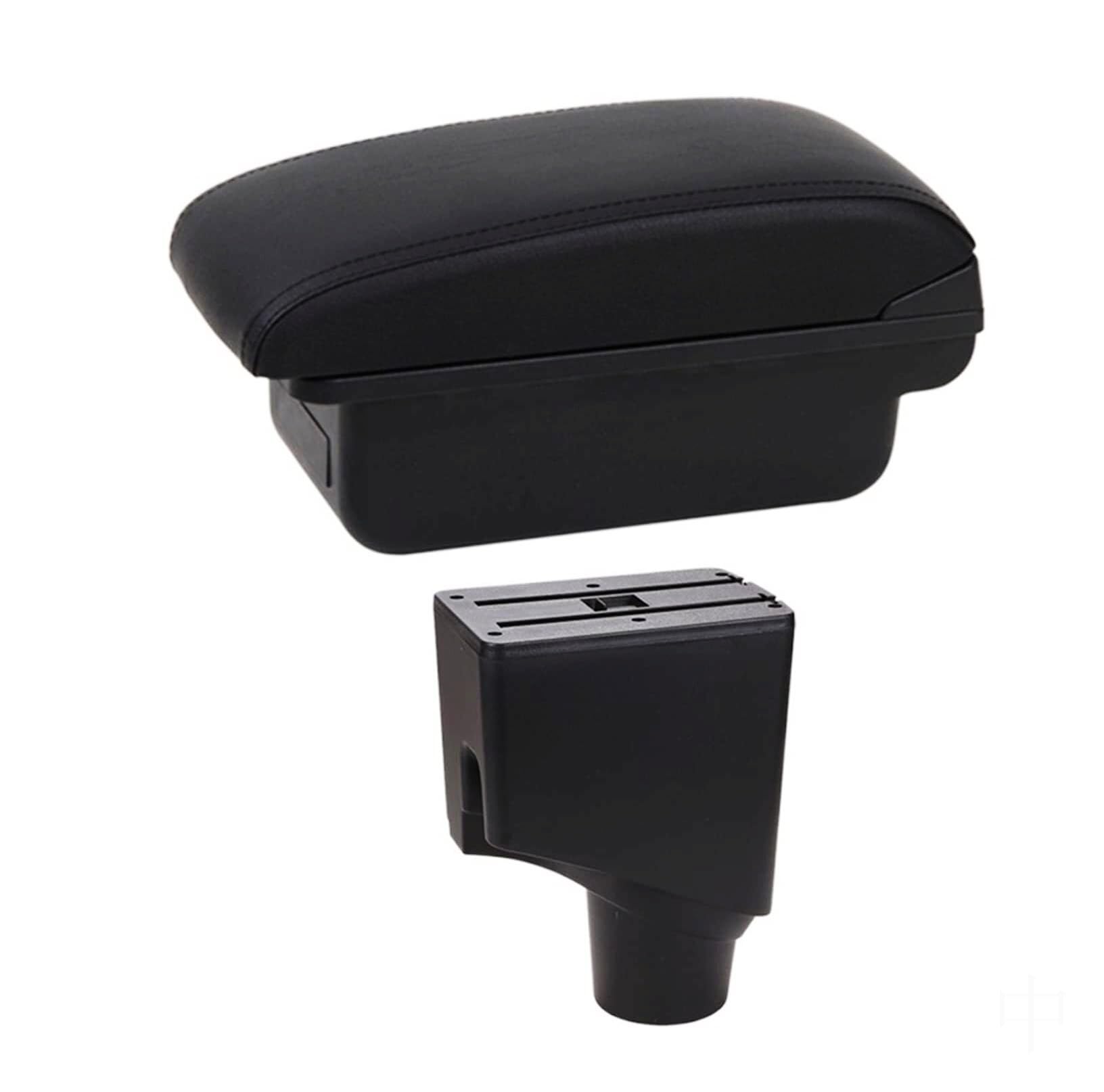 NVCPHGEDEK Car Armrest Storage Box Compatible with Toyota For Yaris For Hybrid 2015-2021 Center Console Armrest Storage For Box with USB Interface