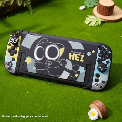 Image of GeekShare Protective Case Compatible with Switch 2, Hard PC Slim Dockable Shell Cover Designed for Switch 2025 Game Console and Joysticks Controllers - The HEI Series