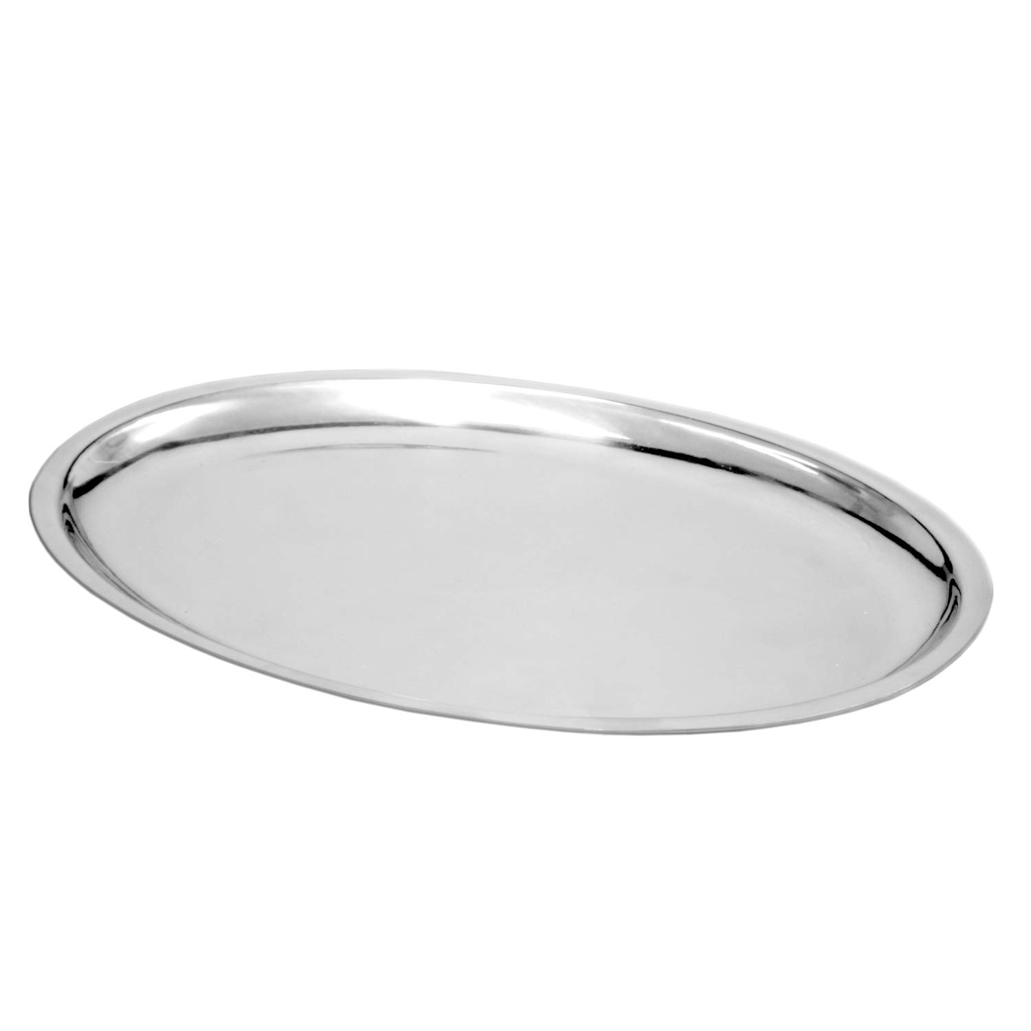 Sizzling Platter by Thunder Group – Large, Stainless Steel, Pack of 12, Model IRSP1108
