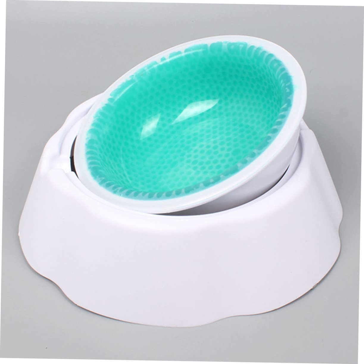 Ciotola Refrigerante per Gatti, Bassa Temperatura, Pp Verde, Pet