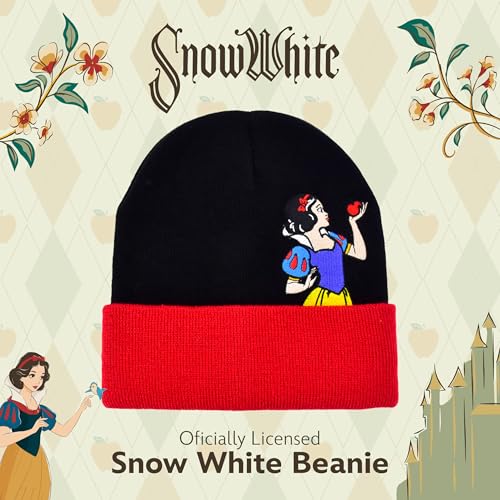 Image of Disney Snow White Beanie Hat, Black, One Size