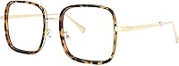 Vista 8 de VOOGLAM Square Blue Light Blocking Glasses for Women Anti Eyestrain UV Computer Eyewear Jace