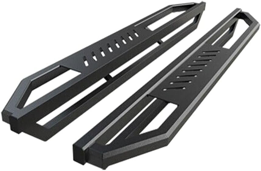 off-Road Side Steps Armor for Ram 1500 2009-2010 for Ram 2500/3500 2010 1500 2011-2018 & Classic 2019-2023 2500/3500 2011-2023 Cab Set(2 of Rocker Guards + Hardware Black 901-86894
