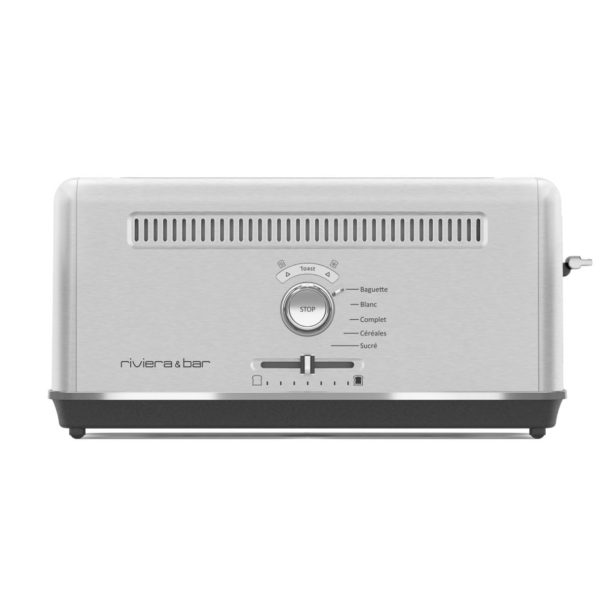 Riviera-et-Bar Tostapane Expert acciaio inox fessura extra lunga QGP660