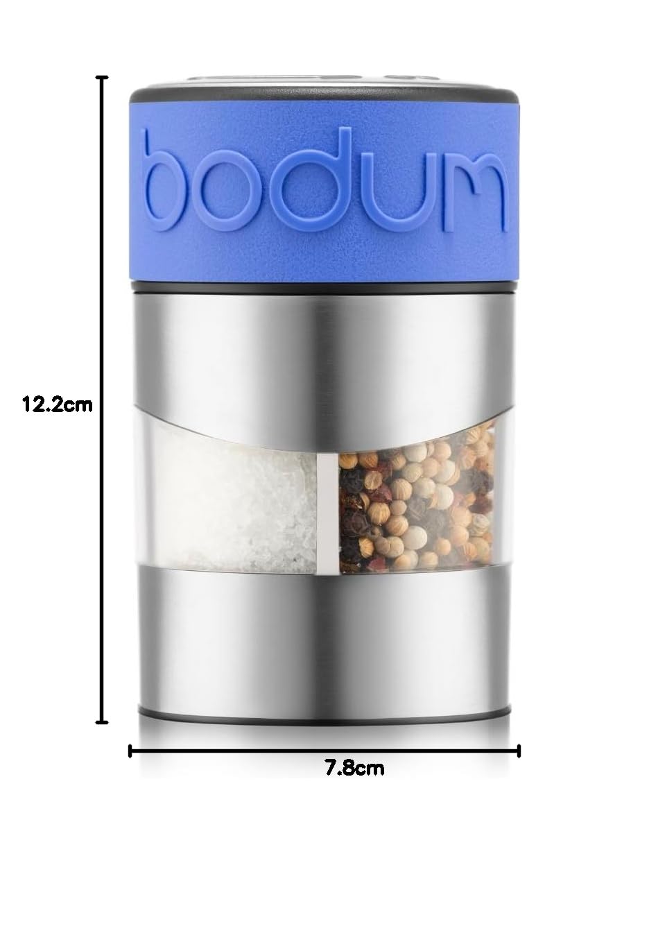 Bodum Salt & Pepper Grinder - Dual Stainless Steel -3