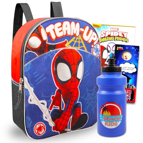 Spidey and His Amazing Friends Mini Backpack - Bundle with 11
