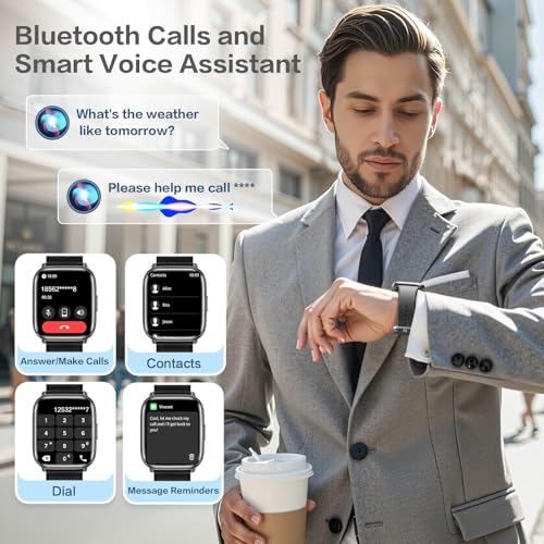 2025 Lightweight Smart Watch for Women, 1.75" AMOLED AI Smartwatch with Da GPT, Fitness Tracker with Heart Rate SpO2 Blood Pressure Sleep Monitor, 120+ Sports Modes, IP68 Waterproof for Android iOS by Demabon - Image 4