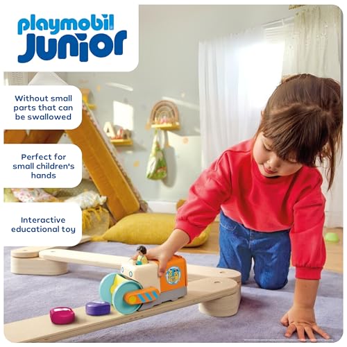 Playmobil Junior Vehículo Recolector de Basura miniatura 3