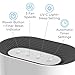 Pure Enrichment PureZone Air Purifier for Bedroom & Living Room, 4-Stage Filtration & UV-C Light, H13 HEPA Filter Helps Remove Bacteria, Pet Hair Dander, Allergens, Germs, Smoke, Dust (White)