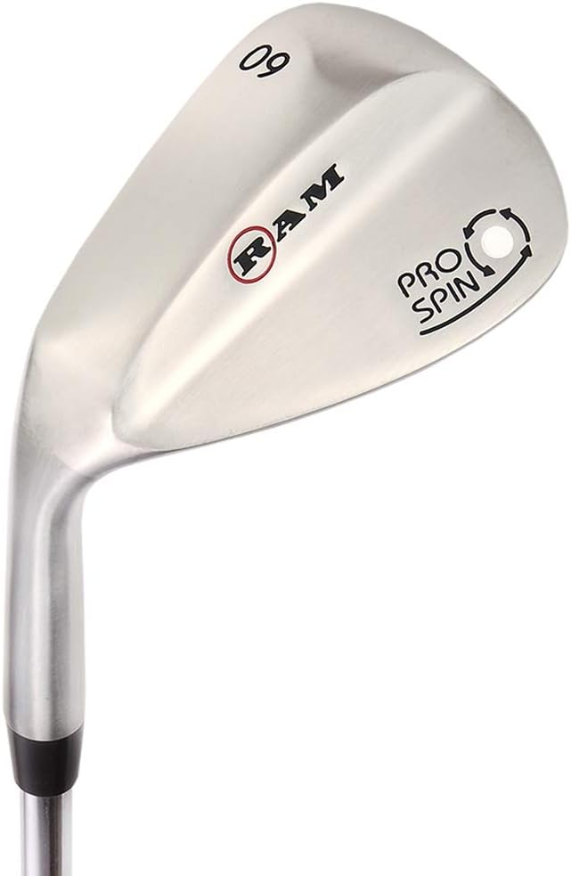 Ram Golf Pro Spin 3 Wedge Set - 52 Gap, 56 Sand, 60 Lob Wedges - Mens Left Hand