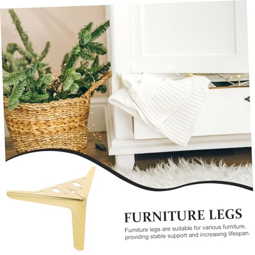 Patas de muebles triangulares con altura elegante de soporte firme para gabinetes 5