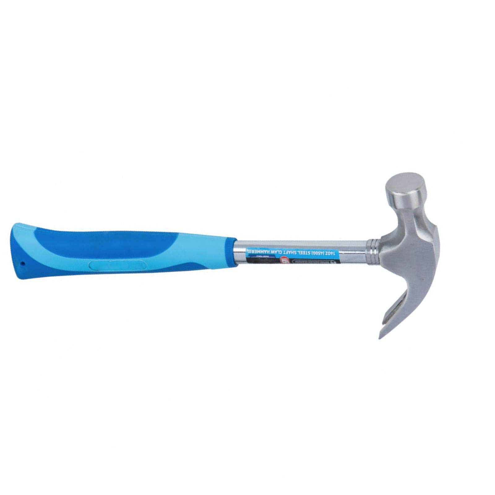 Blue Spot Tools 26120 Steel Shaft Claw Hammer, Blue, 20 oz - Image 3
