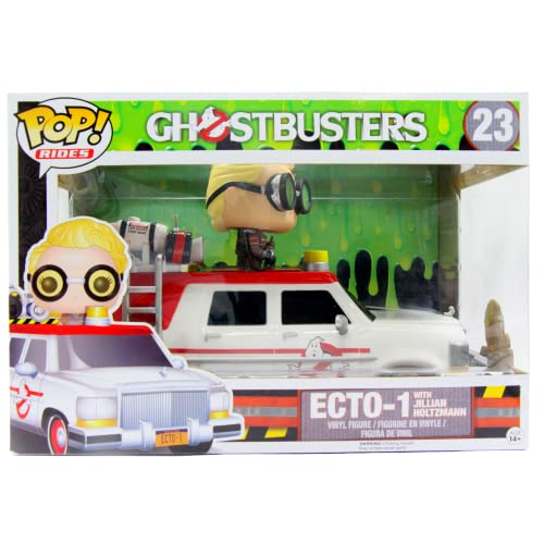 Funko Pop Rides: Ghostbusters 2016 - Ecto-1 Action Figure With Jillian Holtzmann