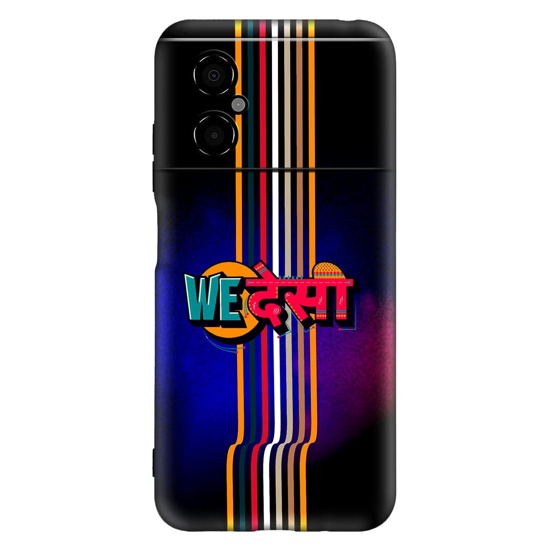 Covers and Templates Back Cover Cases for Poco M4 (5G) (WEDESHI)