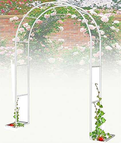 Treillis d'arche de jardin robuste pour tuteurer les vignes lourdes