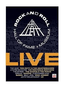 DVD Rock & Roll Hall of Fame Live: Start Me Up Book