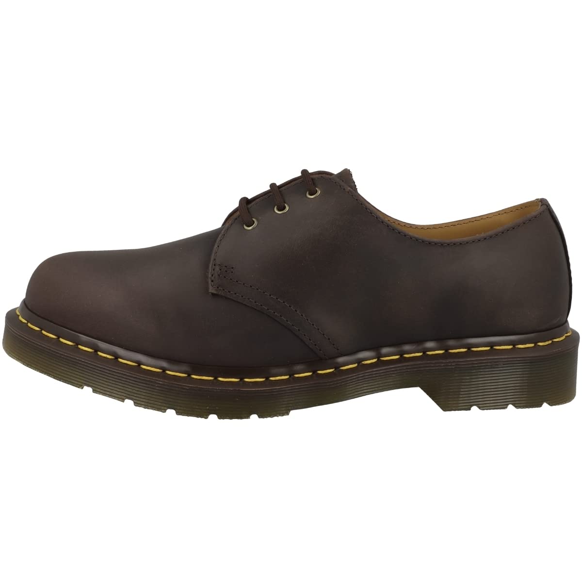 Dr. Martens Women's 1461 W Three-Eye Oxford Shoe brown Size: 6 F(M