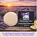 GENTS Natural Fragrance Free & Lavender Citrus Shaving Soap with Shea Butter for Sensitive Skin Shave Soap for Men (Pack of 2)