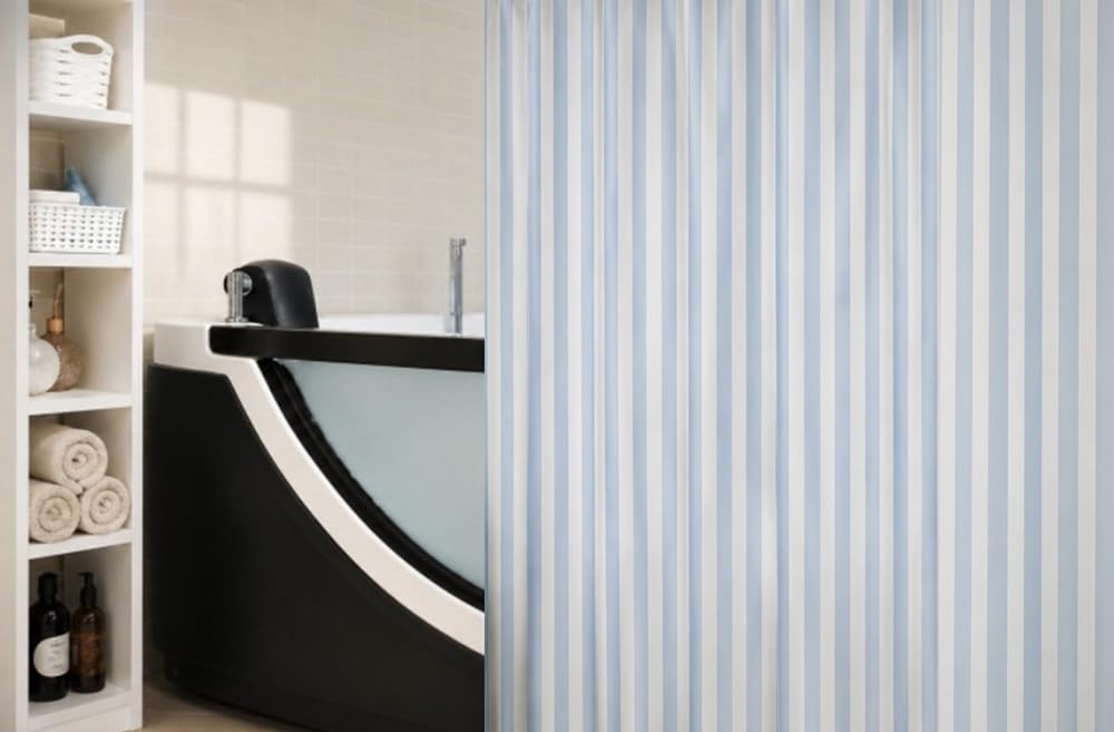 Rideau de douche pourpre Sanna Kleine Wolke pour illuminer votre salle de bain