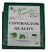T.W . Evans Cordage G0810 8-Feet by 10-Feet Contractor Grade Poly Tarp,  Black/Green