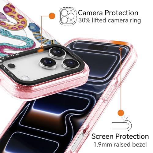 Funda para iPhone 17 Pro Max compatible con MagSafe a prueba de golpes 4