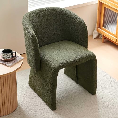 Sillón Barrel Teddy Velvet Verde Plegable miniatura 4