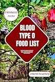 BLOOD TYPE O FOOD LIST: A Comprehensive Handbook for Blood Type O Nutrition - Transform Your Lifestyle, Boost...