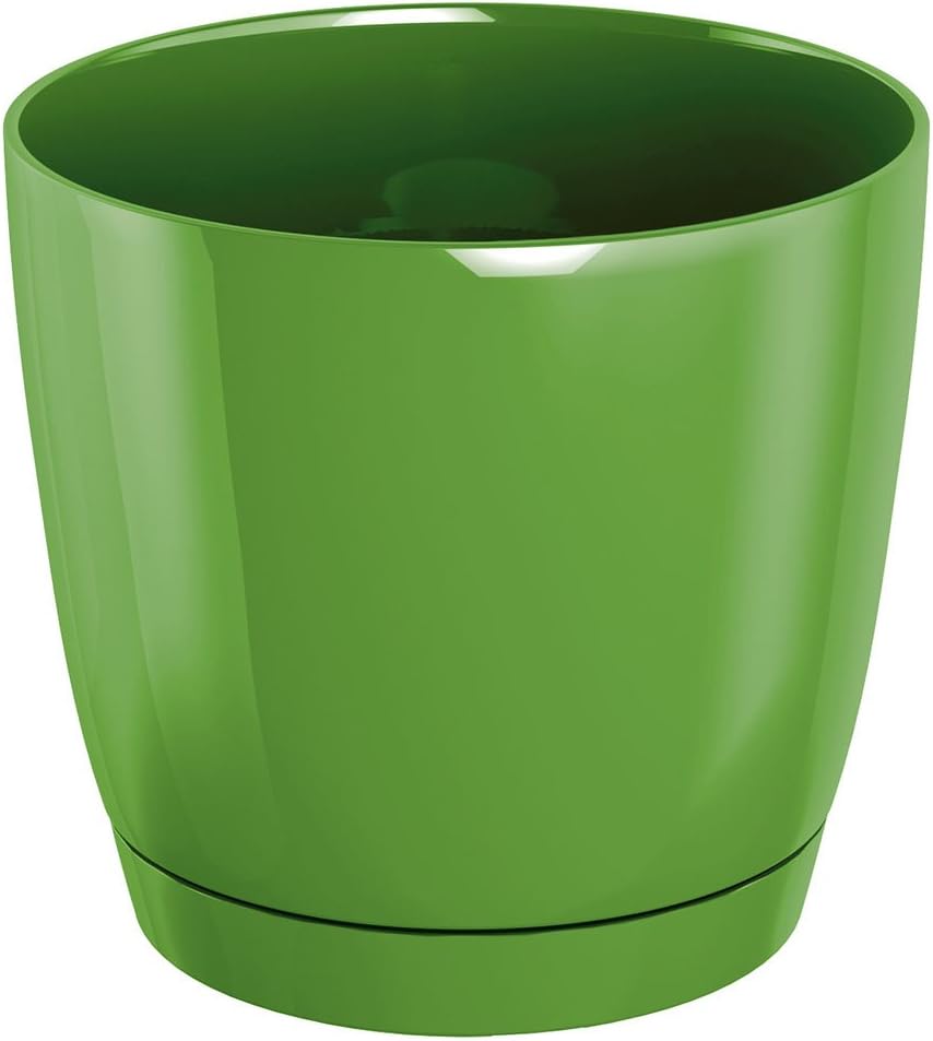 Prosper Plast DUOP240-426U 24 x 22 cm Coubi Flowerpot - Dark Grey