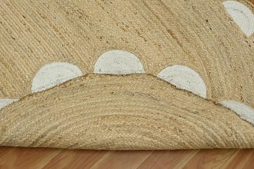 Tapis ovale tressé main pour protéger le sol de la cuisine - 8
