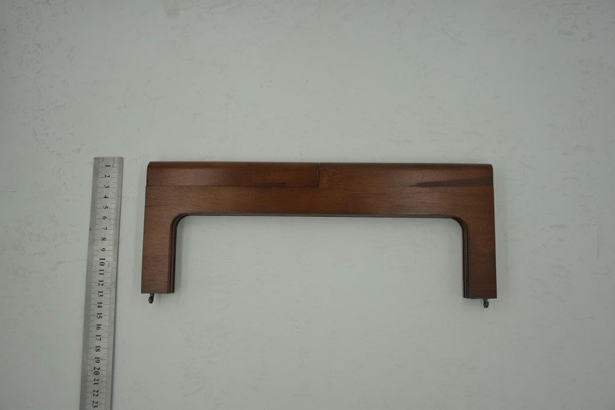 2 szt. zewnętrzna 25 x 12 cm drewniana rama torebki pocałunek zapięcie ramka na torebkę drewniane uchwyty do torebki do ręcznie robionej torby plażowej torebka uchwyt rama płócienna torba