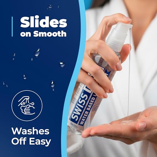 Image of Swiss Navy Premium Water-Based Lubricant - 8 oz | Lubricating Gel for Men, Women & Couples - Toy Safe - Non-Staining Formula - Compatible with Latex & Condoms