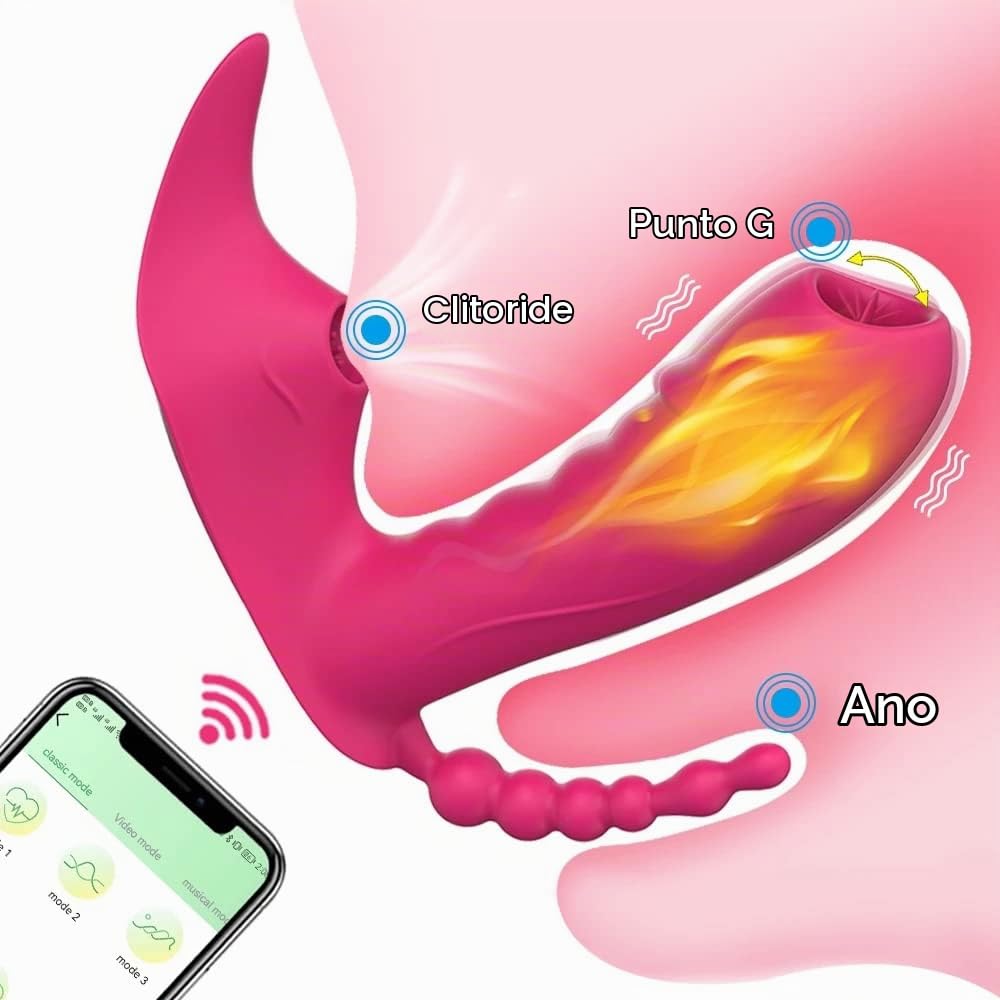 - Đilđo Massaggiatore Vîbrátore con Controllo Wireless con Control App, Stîmólạtórẹ Vîbràńtè Clidòrīdè Pūňtò Ġ Vạgînale, Vîbrátorí con Telecomando a Distanza
