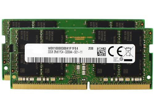 Factory Original 64GB (2x32GB) Compatible for HP EliteBook, EliteOne, ENVY...