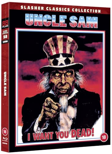 Sombrero Uncle Sam americano de copa alta y rayas para fiestas temáticas 3
