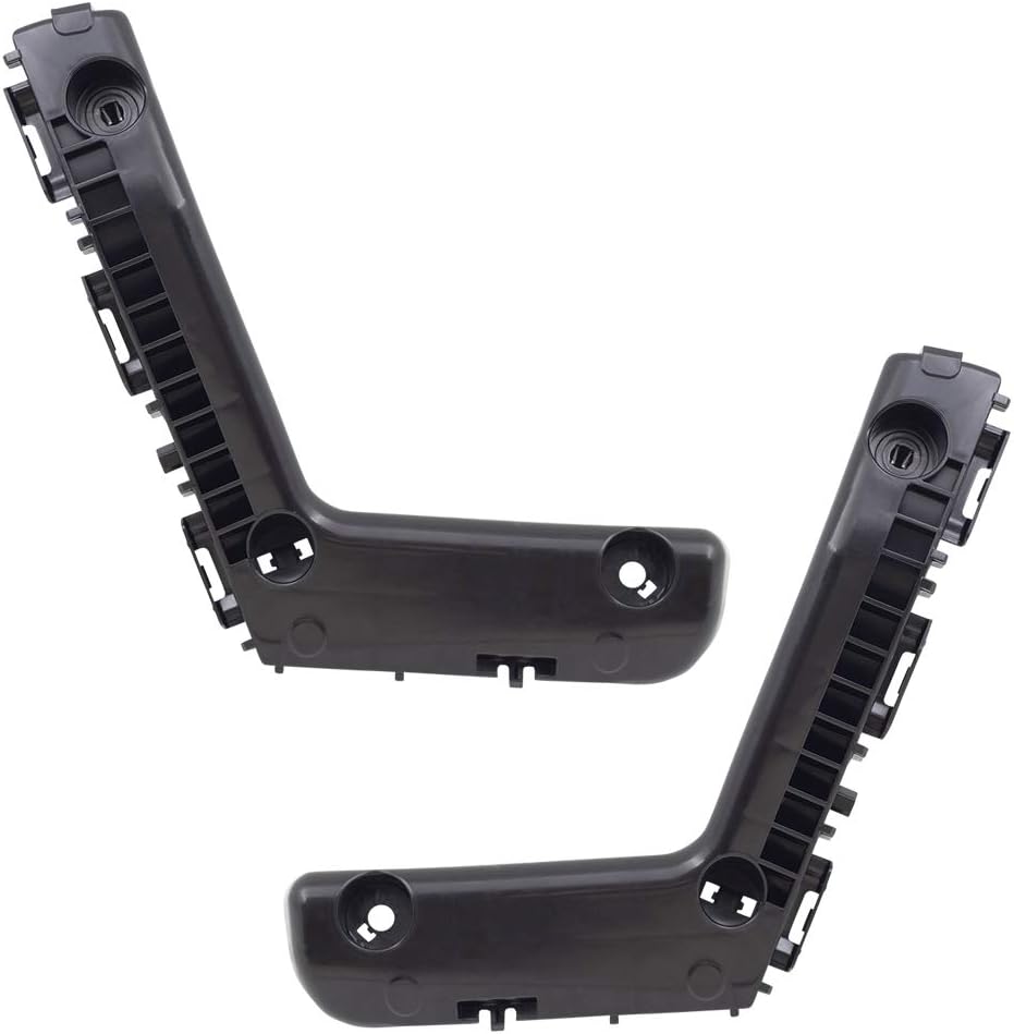 Brock Replacement Pair Front Bumper Cover Support Brackets Compatible with 2014 2015 2016 Corolla