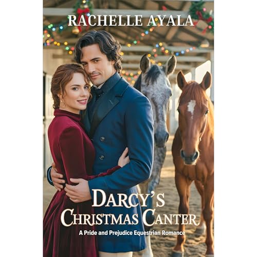 Darcy’s Christmas Canter Audiolibro Por Rachelle Ayala arte de portada
